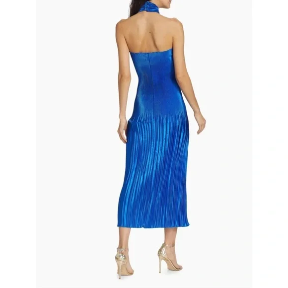 L'ldee Soiree Sleeveless Pleated Gown - Picture 4 of 4